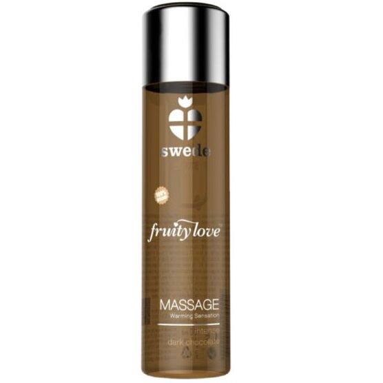 SWEDE - FRUGTIG KÆRLIGHED VARMENDE EFFEKT MASSAGEOLIE INTENS MØRK CHOKOLADE 60 ML