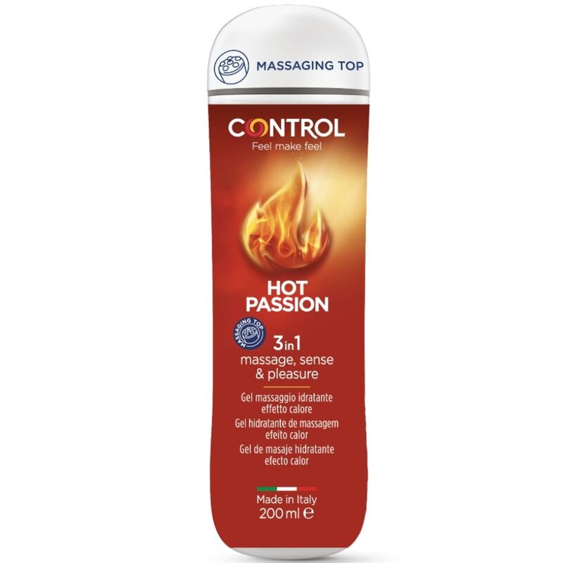 KONTROL - HOT PASSION 3-I-1 GEL 200 ML