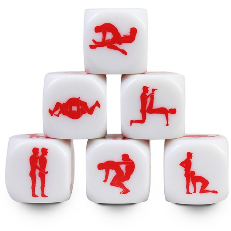 HEMMELIGT SPIL - TERNINGER KAMASUTRA GAY 25 MM