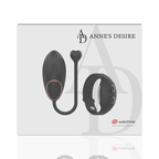 ANNE'S DESIRE - ÆG FJERNBETJENINGSTEKNOLOGI WATCHME SORT