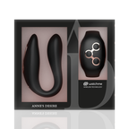 ANNE'S DESIRE - DUAL PLEASURE TECHNOLOG A WATCHME SORT/GULD