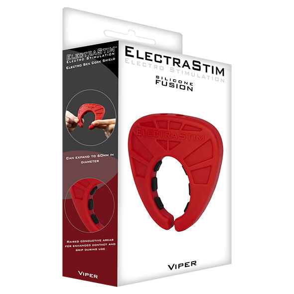 ELECTRASTIM - SILIKONE FUSION VIPER PIKSKJOLD