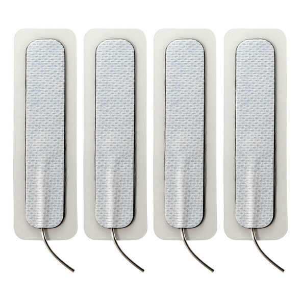 ELECTRASTIM - 4 X LANGE SELVKLÆBENDE PUDER 1,5 CM X 7,5 CM
