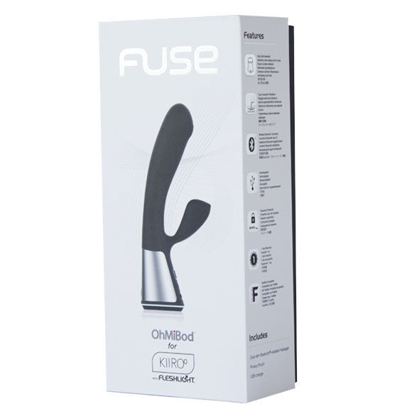 KIIROO - OHMIBOD FUSE APP FJERNBETJENING SORT