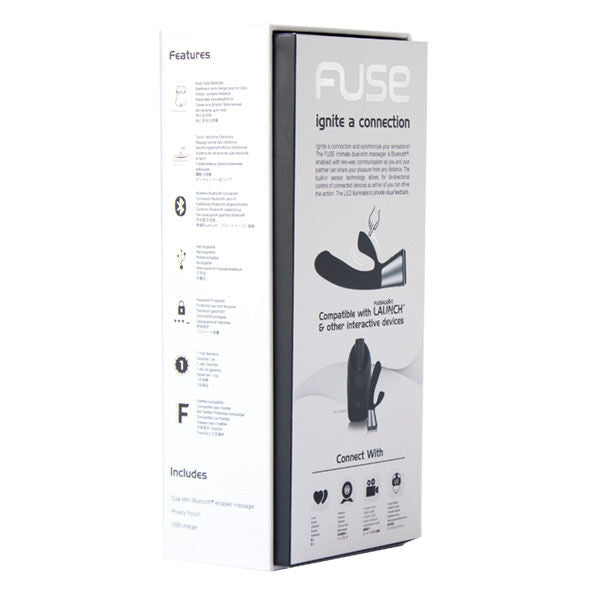 KIIROO - OHMIBOD FUSE APP FJERNBETJENING SORT