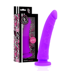 DELTA CLUB - LEGETØJSSELE + DONG LILLA SILIKONE 17 CM -O- 3 CM