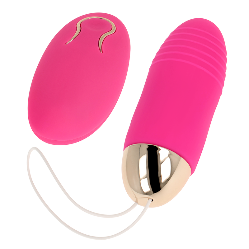 OHMAMA - FJERNBETJENING VIBRERENDE ÆG 10 HASTIGHEDER PINK