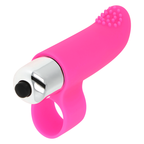 OHMAMA - TEKSTURERET VIBRERENDE FINGERBØL 8 CM