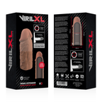 VIRILXL - FLYDENDE SILIKONE V3 BRUN PENISFORLÆNGELSE