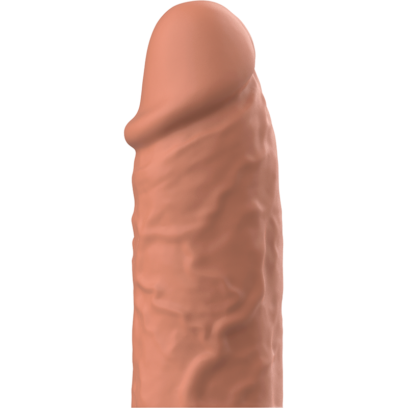 VIRILXL - FLYDENDE SILIKONE V3 BRUN PENISFORLÆNGELSE