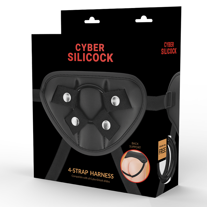 CYBER SILICOCK - STRAP-ON SELE MED 3 RINGE GRATIS