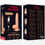 CYBER SILICOCK - REALISTISK FJERNBETJENING AF MESTER BEN 23,88 CM -O- 4,3 CM