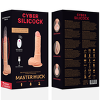 CYBER SILICOCK - FJERNBETJENING REALISTISK MESTERHUCK 20,9 CM -O- 4 CM