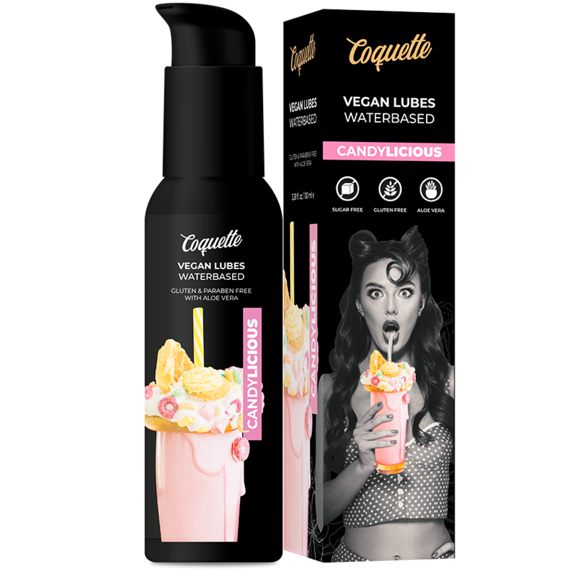 COQUETTE CHIC DESIRE - PREMIUM EXPERIENCE 100ML VEGANSKE GLIDEMIDDEL CANDYLICIOUS