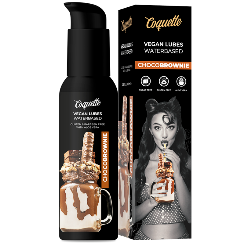 COQUETTE CHIC DESIRE - PREMIUM EXPERIENCE 100ML VEGANSK GLIDEMIDDEL CHOCOBROWNIE