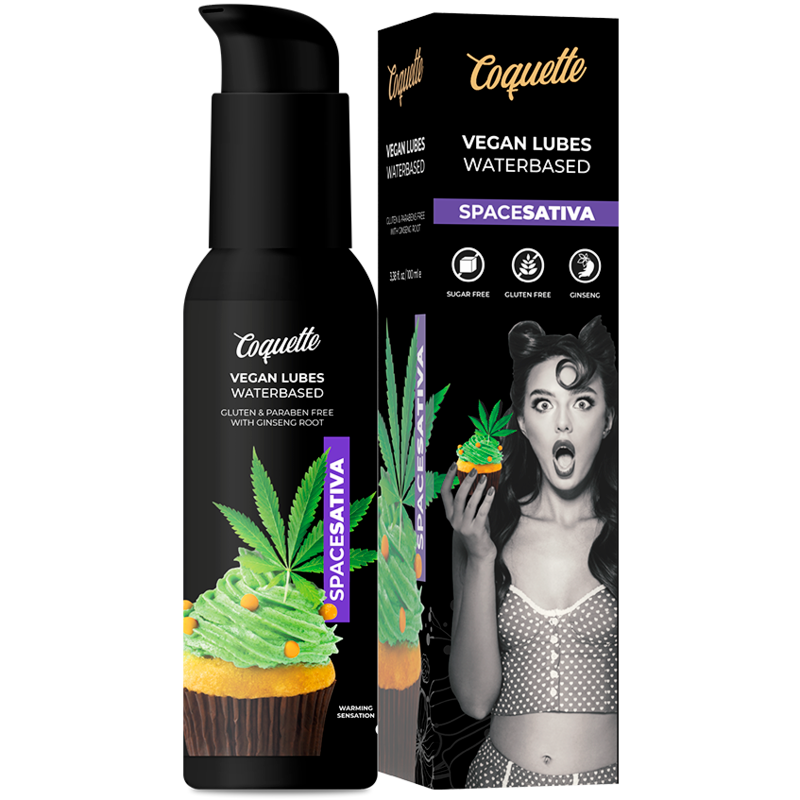 COQUETTE CHIC DESIRE - PREMIUM EXPERIENCE 100 ML VEGANSKE GLIDEMIDDEL SPACE SATIVA