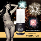 COQUETTE CHIC DESIRE - PULSE GEL JORDBÆR MAGISKE VIBRATIONER PREMIUM 15ML