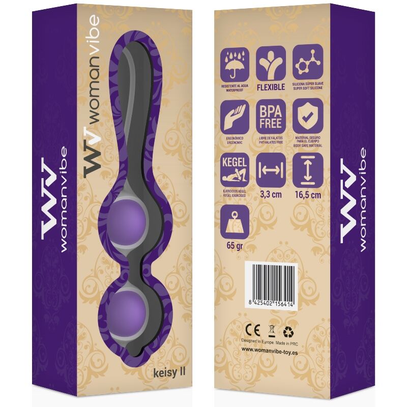 WOMANVIBE - KEISY II SILIKONEKUGLER
