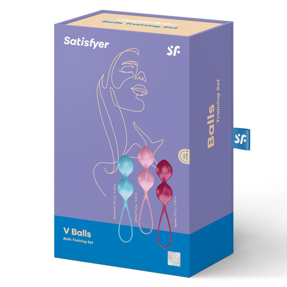 SATISFYER - KÆREBOLLE TRÆNINGSSÆT 2