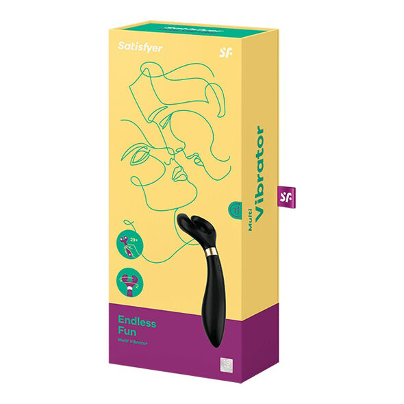 SATISFYER - ENDLESS SJOV MULTIVIBRATOR 3 SORT