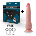 ROCKARMY - SELE + DOBBELT TÆTHED CRUSADER 21,5 CM -O- 4,46 CM