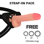 ROCKARMY - ARN S + FLYDENDE SILIKONE DILDO PREMIUM KINGCOBRA 24 CM -O- 4,77 CM