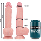 ROCKARMY - SELE + FLYDENDE SILIKONEVIBRATOR PREMIUM APACHE FJERNBETJENING 20,5 CM -O- 4,62 CM