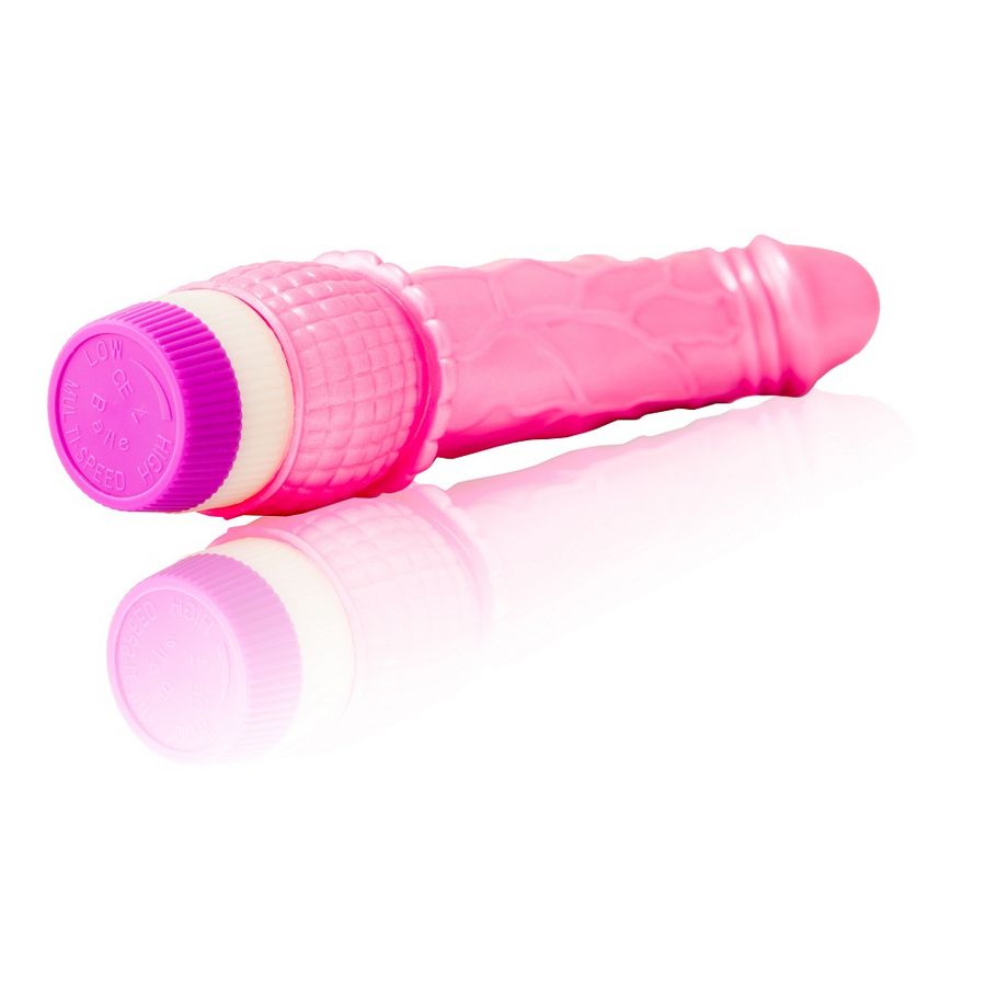 BAILE - WAVES OF PLEASURE VIBRATOR 23 CM LYSErød