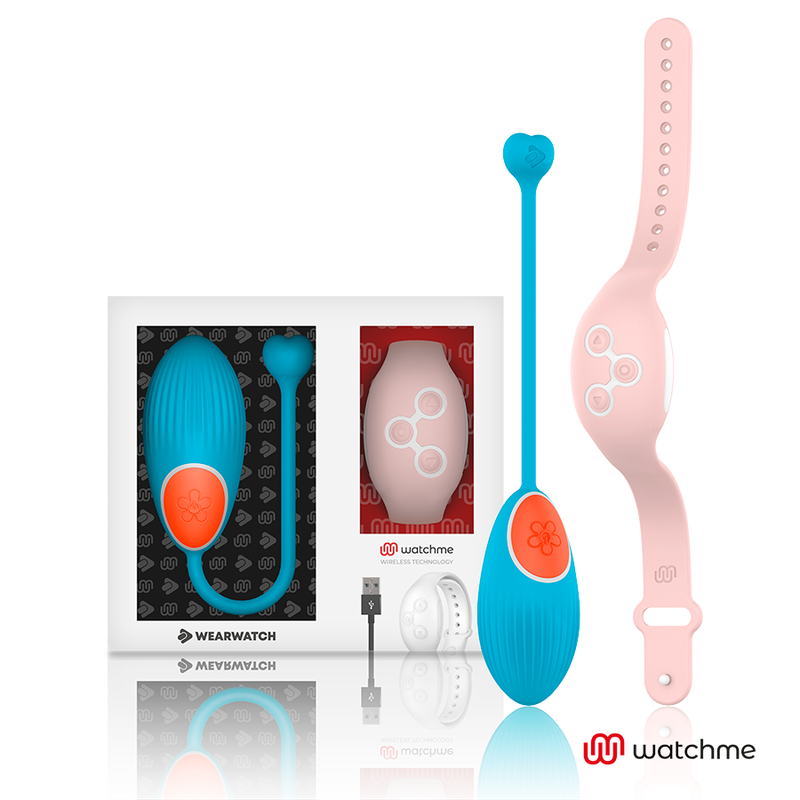 WEARWATCH - WATCHME TECHNOLOGY FJERNBETJENING ÆG BLÅ / PINK