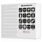WEARWATCH - WATCHME TECHNOLOGY FJERNBETJENING ÆG BLÅ / PINK