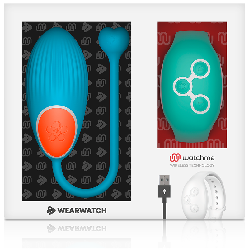 WEARWATCH - WATCHME TECHNOLOGY FJERNBETJENING ÆG BLÅ / AQUAMARIN