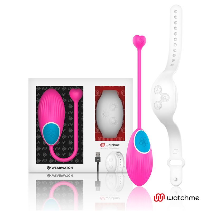 WEARWATCH - WATCHME TECHNOLOGY FJERNBETJENING ÆG FUCHSIA / NIVEO