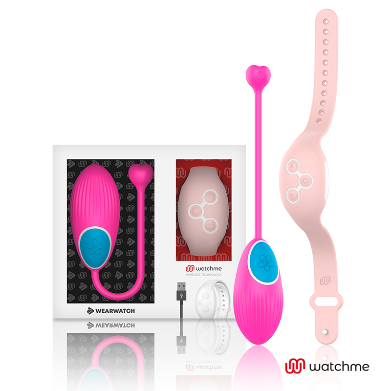 WEARWATCH - WATCHME TECHNOLOGY FJERNBETJENING ÆG FUCHSIA / PINK