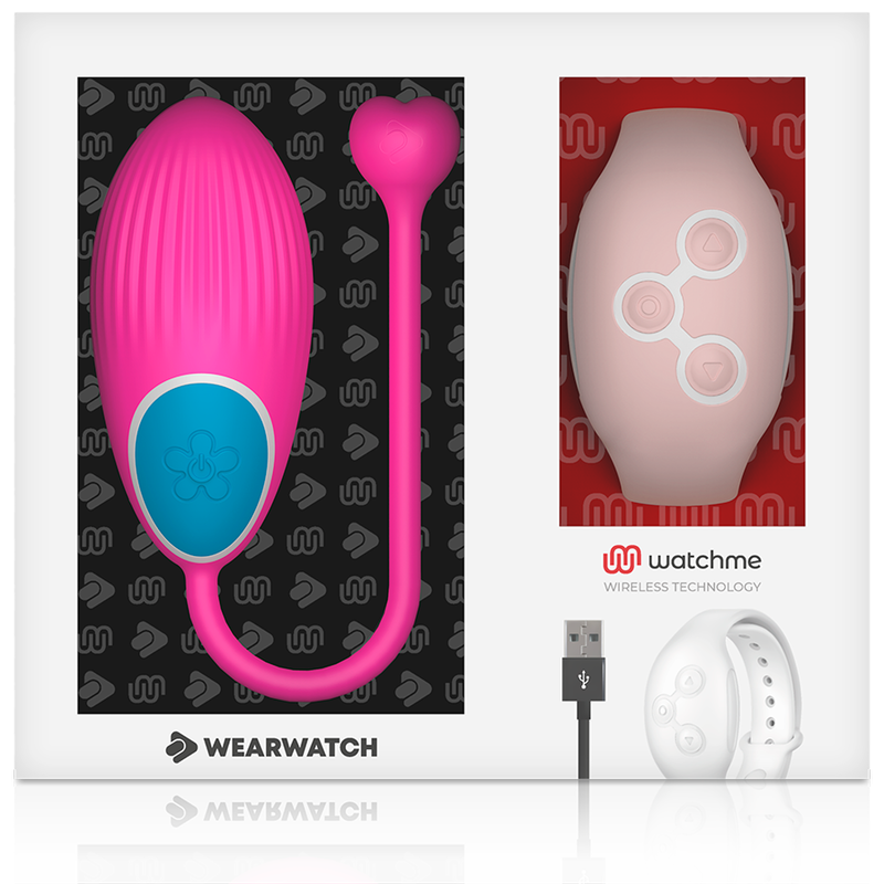 WEARWATCH - WATCHME TECHNOLOGY FJERNBETJENING ÆG FUCHSIA / PINK
