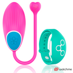 WEARWATCH - WATCHME TECHNOLOGY FJERNBETJENING ÆG FUCHSIA / HAVVAND