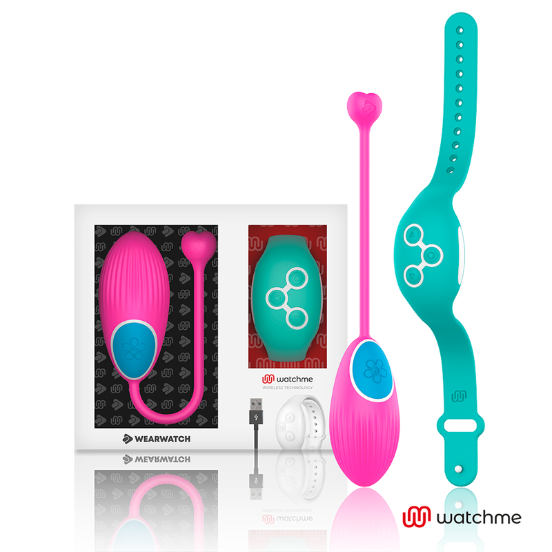 WEARWATCH - WATCHME TECHNOLOGY FJERNBETJENING ÆG FUCHSIA / HAVVAND