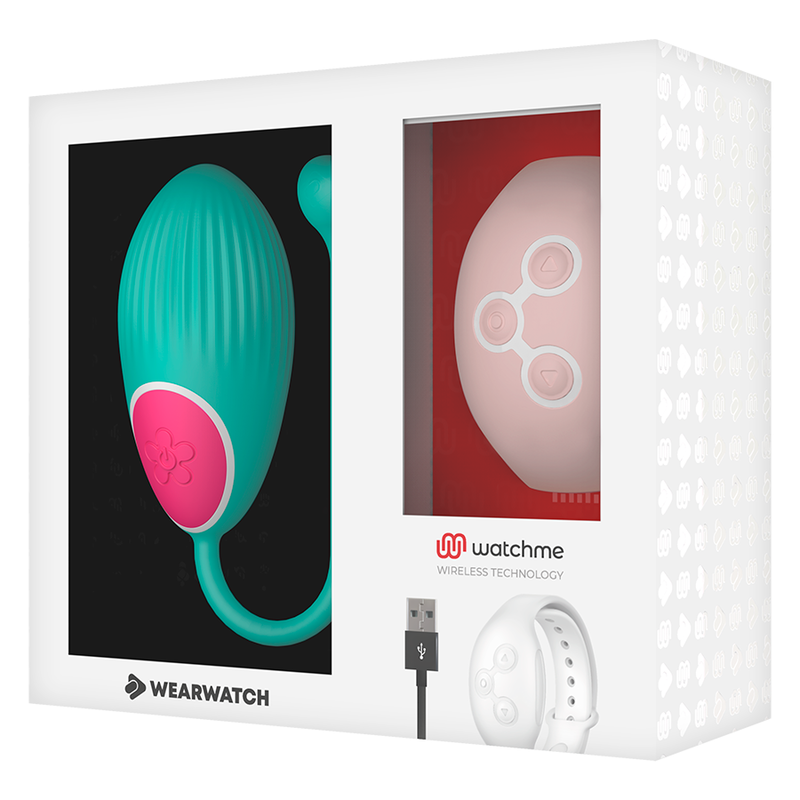 WEARWATCH - WATCHME TECHNOLOGY FJERNBETJENING ÆG HAVVAND / PINK