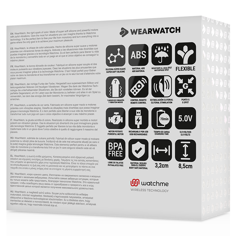 WEARWATCH - DUAL TECHNOLOGY WATCHME VIBRATOR HAVVAND / SNE