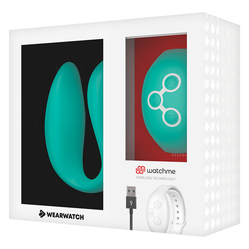 WEARWATCH - DUAL TECHNOLOGY WATCHME LYSEGRØN VIBRATOR