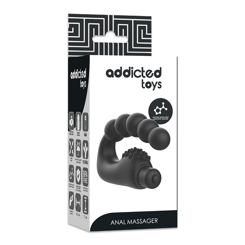 ADDICTED TOYS - ANAL MASSAGEAPPARAT TIL PROSTATA MED VIBRATION