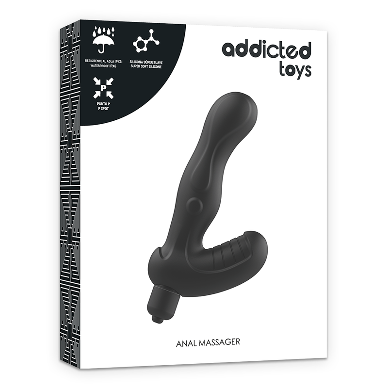 ADDICTED TOYS - P-SPOT VIBE SILIKONE PROSTATA ANAL STIMULATOR